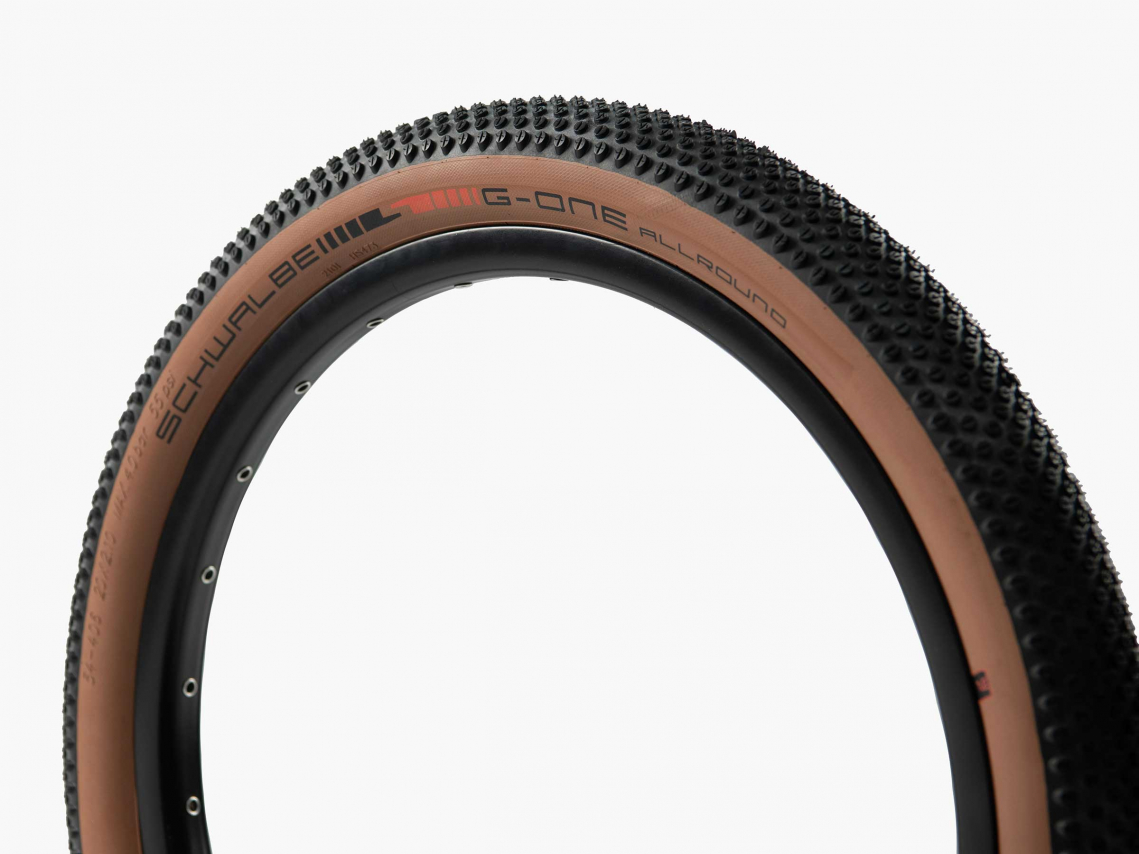 Brompton Buitenband Schwalbe G-One Tanwall 54-406 Vouwband