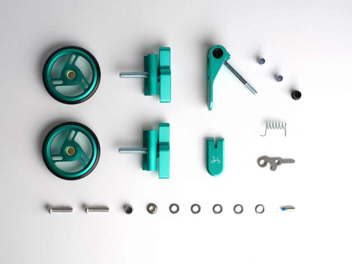 Brompton ColourLab Touchpoints Set Green A,C,P-Line