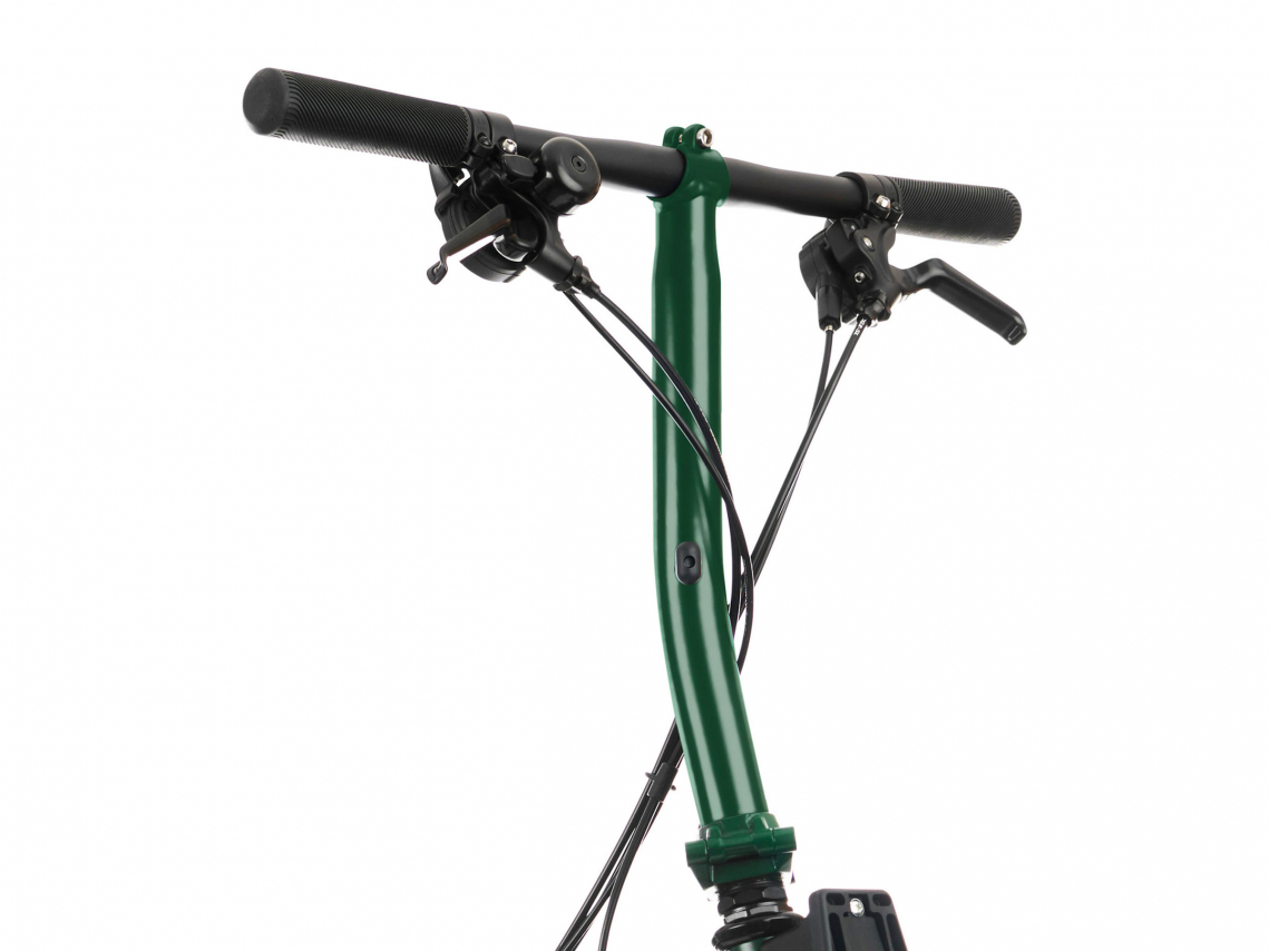 Brompton Stuurkolom en -pen S-Type Zijdeglans Racing groen