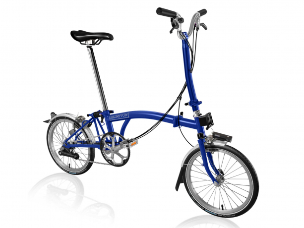 Brompton C Line Explore Hoog  Piccadelli Blauw