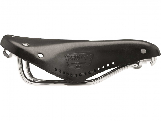 Brooks B17 Short Carved Dames Zadel Zwart