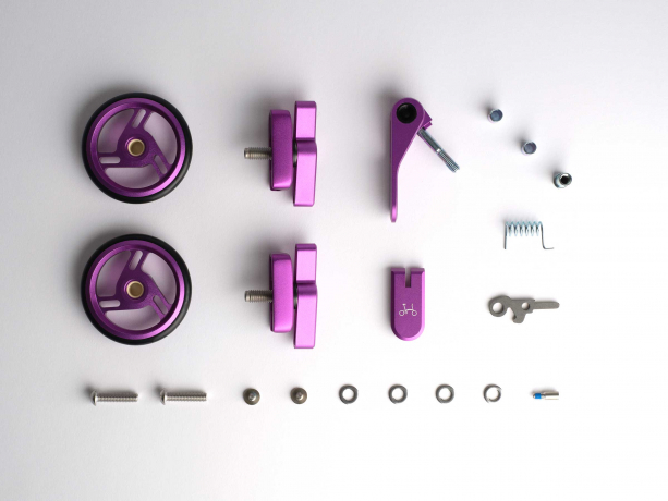 Brompton ColourLab Touchpoints Set Purple T-Line Non-Electric