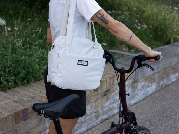 Brompton Tote Bag Small Ivory