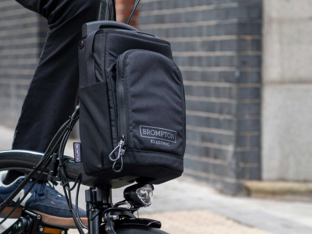 Brompton Small Bag Brompton Electric C en P Line incl BMZ Frame Zwart-Grijs