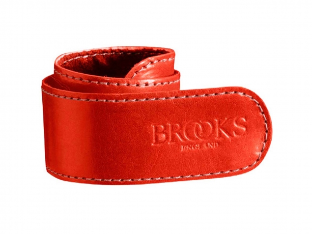 Brooks Lederen Broekklem Rood