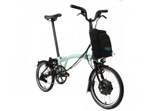 Brompton Electric C Line Explore Midden Turkoois