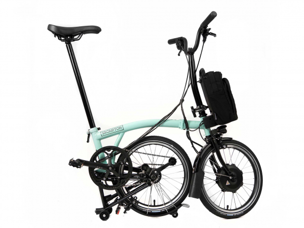 Brompton Electric C Line Explore Midden Turkoois