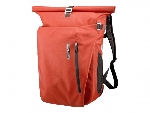 Ortlieb Vario PS QL2.1 Fietstas-Rugzak 26L Rooibos