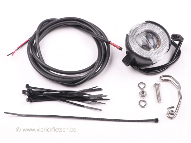 Brompton Koplamp LED KIT LYT voor Naafdynamo Shimano, met kabels