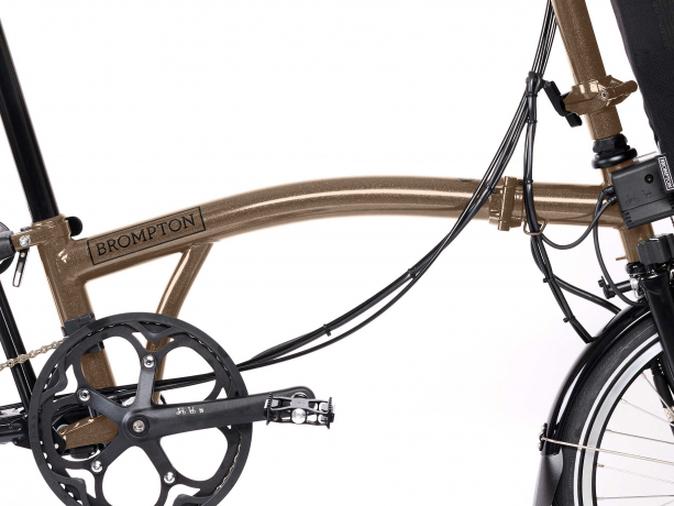 Brompton Electric P Line Hoofd- en Voorframe
