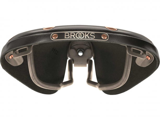 Brooks B17 Titanium Zadel Zwart