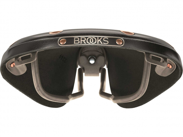 Brooks B17 Titanium Zadel Zwart