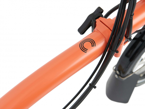 Brompton Electric C Line Explore Midden Vuurkoraal