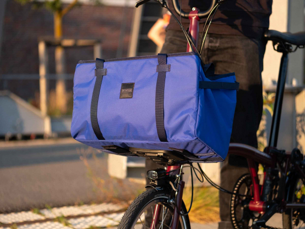 Brompton Vouwmand Brompton Electric Large Frame Navy