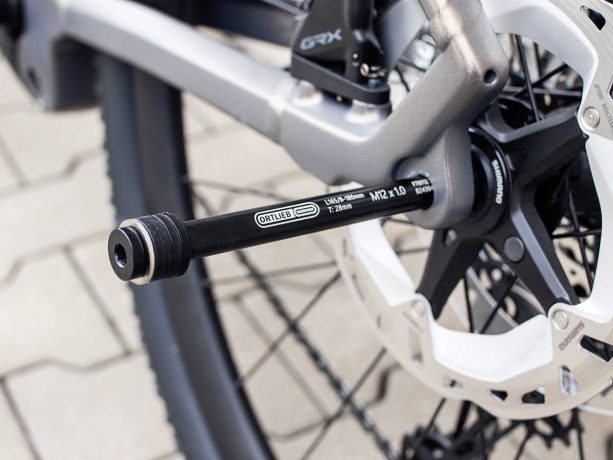 Ortlieb Thru Axle M6-Connector Zwart