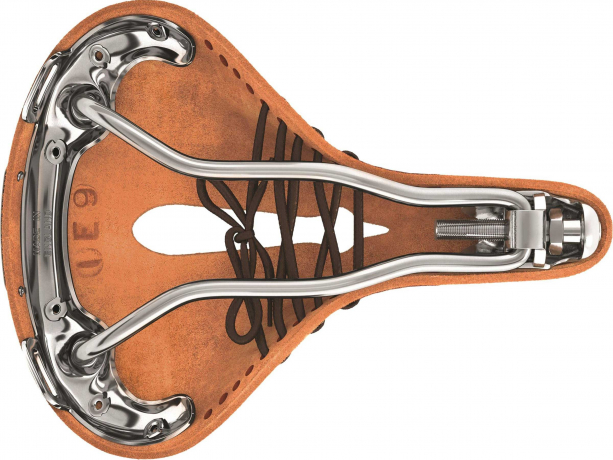 Brooks B17 Short Carved Dames Zadel Honing