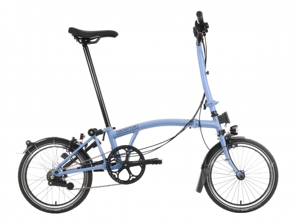 Brompton C Line Explore Wolken Blauw