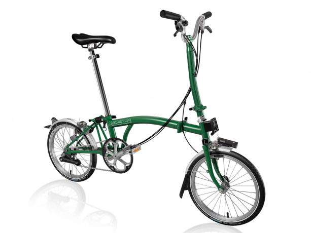 Brompton C Line Explore Hoog Racing Groen