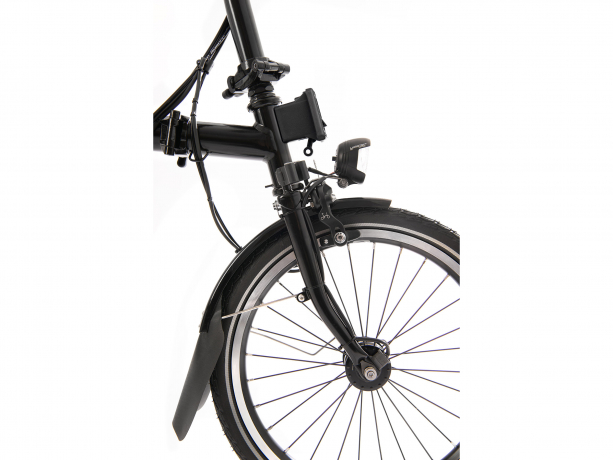 Brompton M6L 2021 Black Edition Vouwfiets Zwart