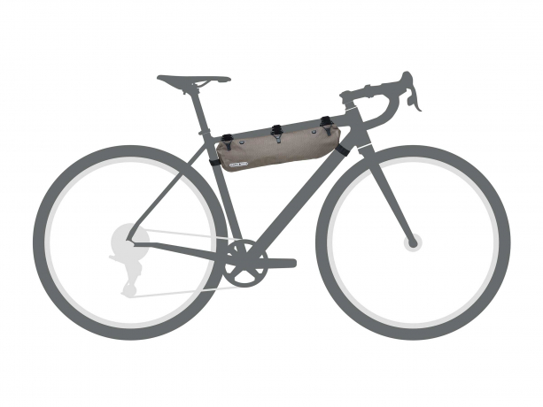 Ortlieb Frame-Pack RC Toptube Frametas 4L Dark-Sand
