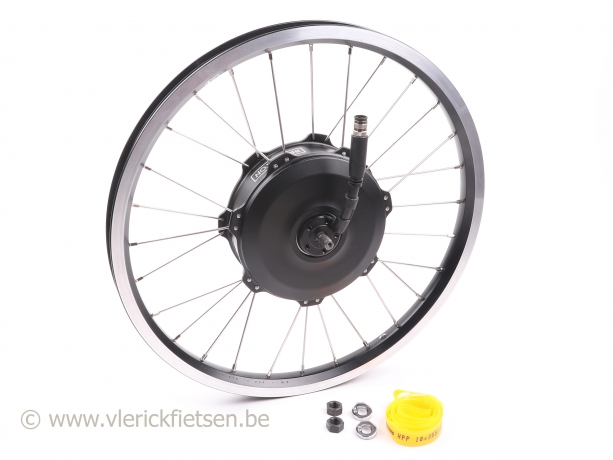 Brompton Electric Voorwiel met Electric Motor, incl. bevestiging.