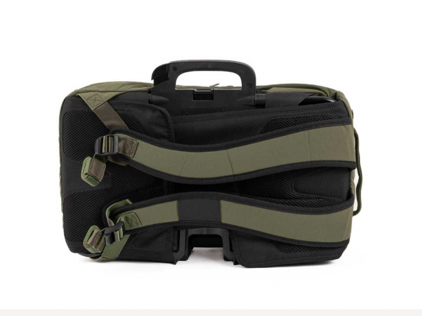Brompton Electric Backpack Medium Olive Green