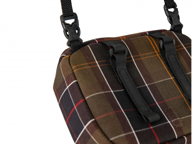 Brompton Barbour x Brompton Zip Pouch Tartan