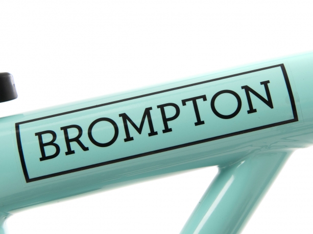 Brompton Transfer / Decal Black Edition, Glans frame