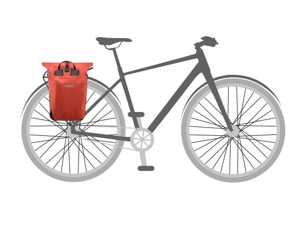 Ortlieb Vario PS QL2.1 Fietstas-Rugzak 20L Rooibos
