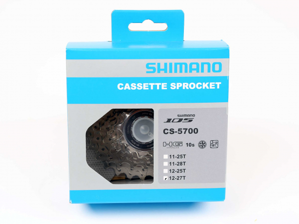 Shimano 105 Cassette CS5700 10SP (12-27T)