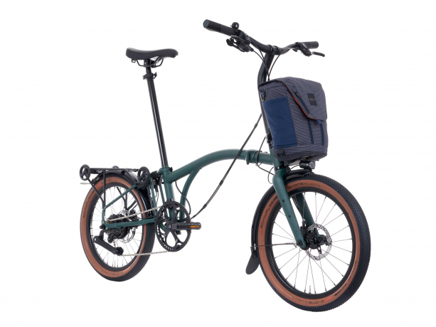 Brompton Electric G Line Hoog Rack Forest Green
