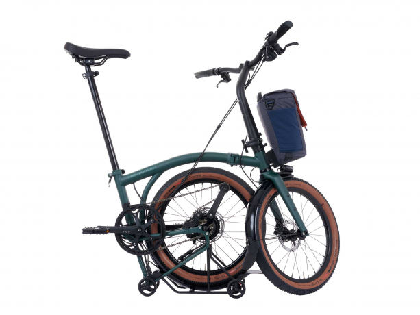 Brompton Electric G Line Hoog Rack Forest Green