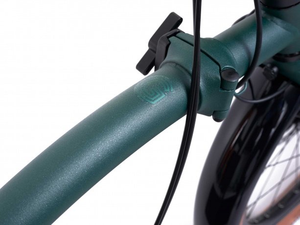 Brompton Electric G Line Hoog Rack Forest Green
