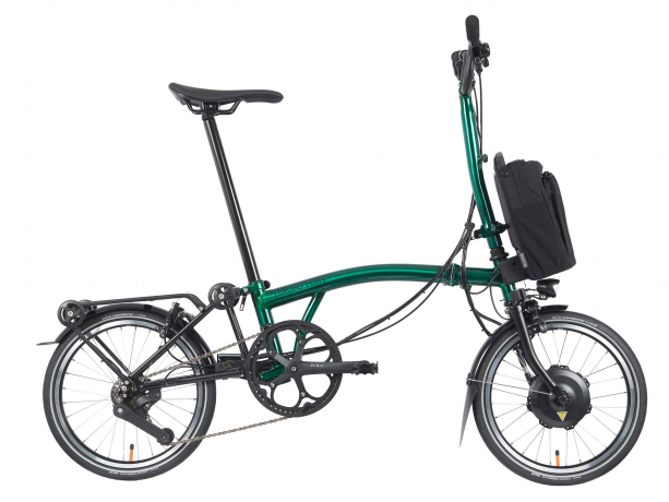 Brompton Electric P Line Urban Hoog Emerald Lacquer