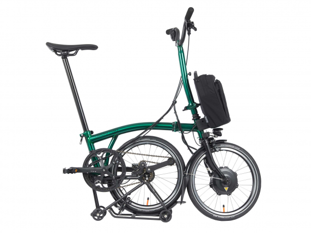 Brompton Electric P Line Urban Hoog Emerald Lacquer