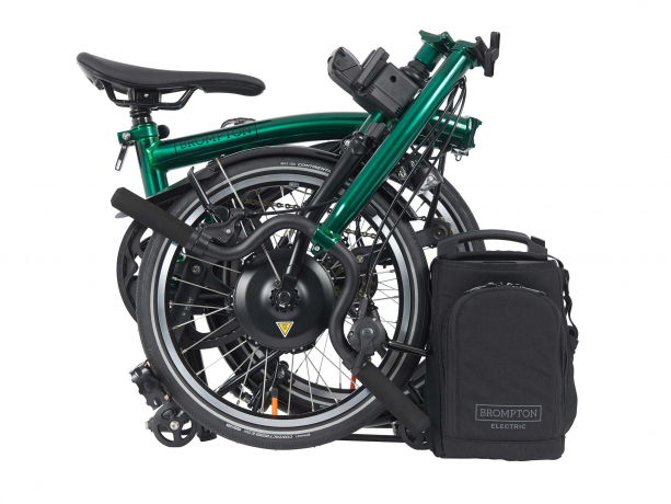 Brompton Electric P Line Urban Hoog Emerald Lacquer