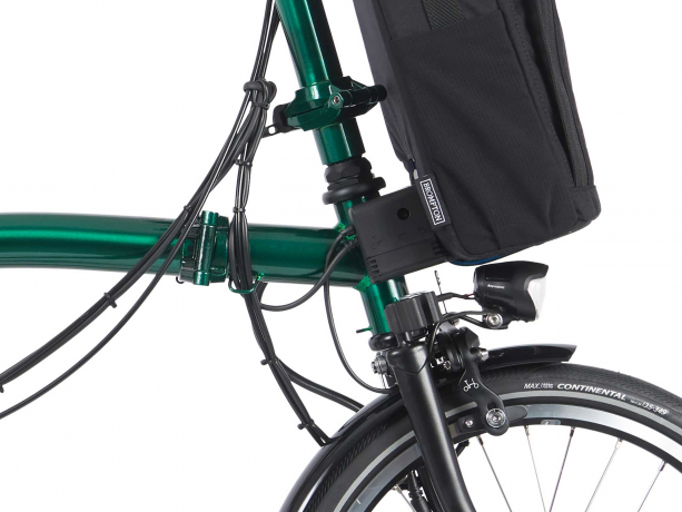 Brompton Electric P Line Urban Hoog Emerald Lacquer