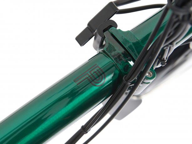 Brompton Electric P Line Urban Hoog Emerald Lacquer