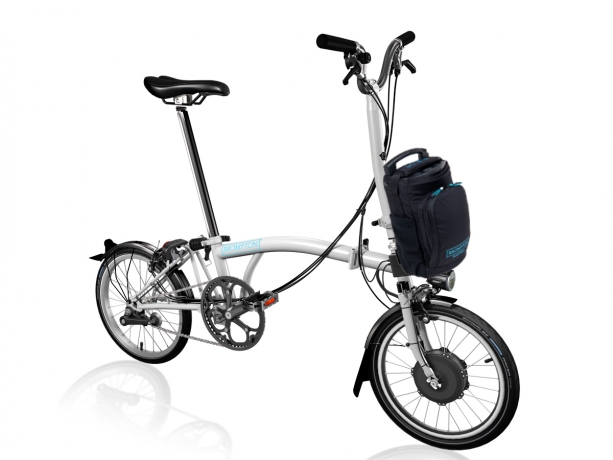 Brompton Electric H6L Vouwfiets Wit