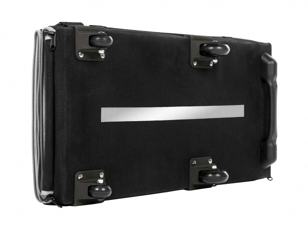 Brompton Transit Travel Bag v2 Zwart op 4 Wieltjes