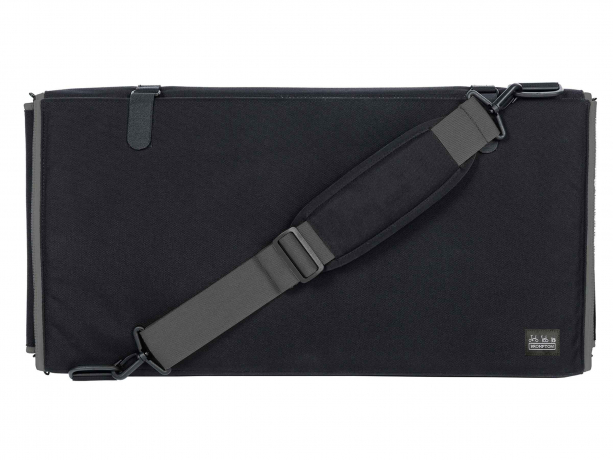 Brompton Transit Travel Bag v2 Zwart op 4 Wieltjes
