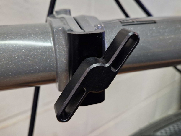 Frame- Stuur- Klemwartel en -Plaat Aluminium