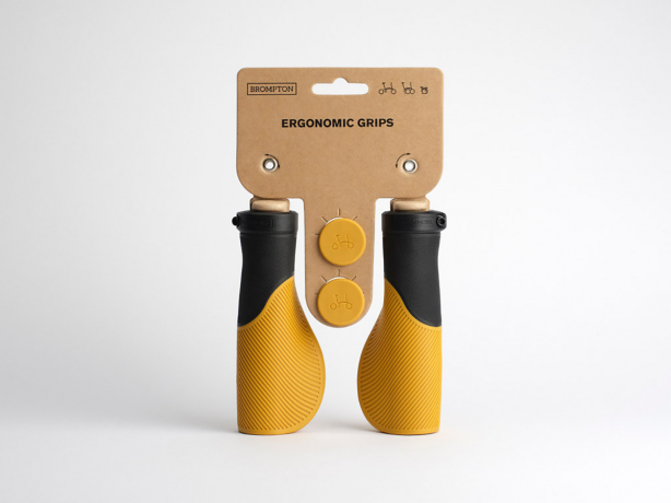 Brompton Handvatten Ergonomic Black-Gold