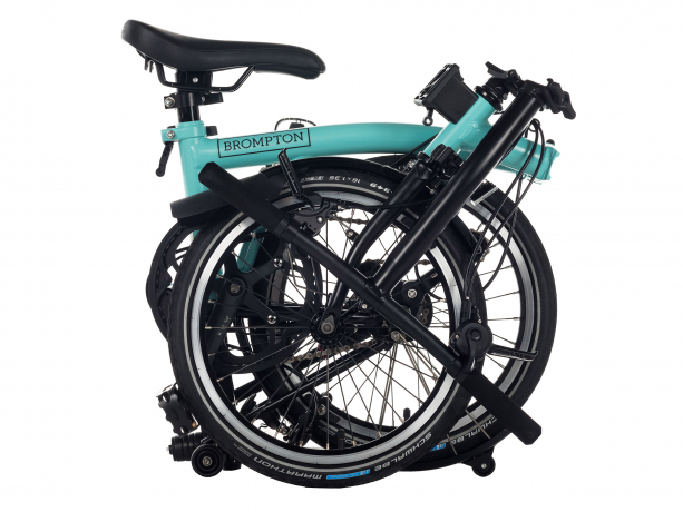 Brompton C Line Black Edition Explore Laag Turkoois