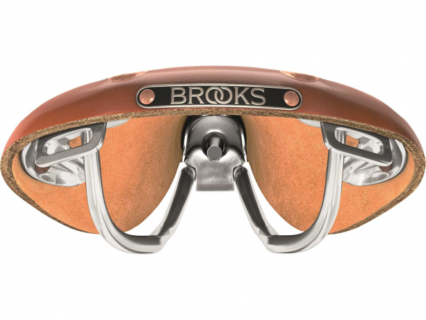 Brooks Swift Chroom Zadel Honing