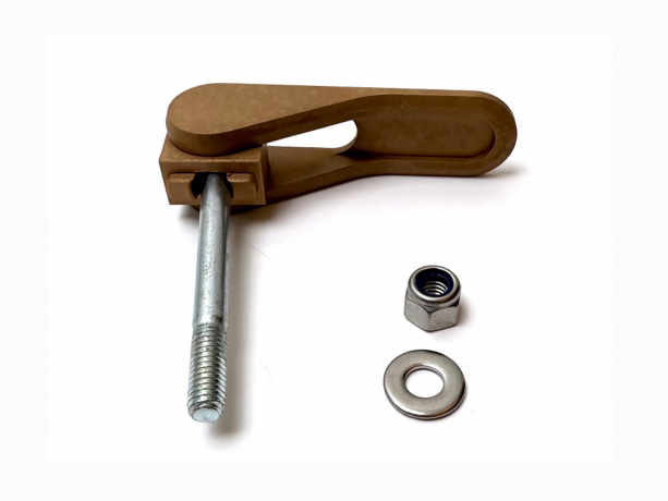 Brompton Zadelbuisklem - Snelspanner Messing