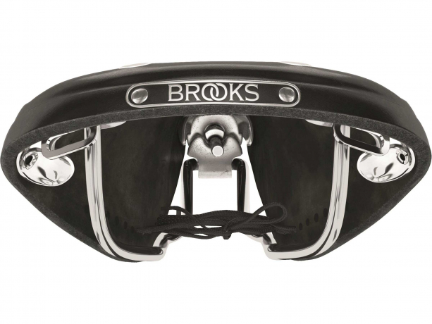 Brooks B17 Narrow Carved Zadel Zwart