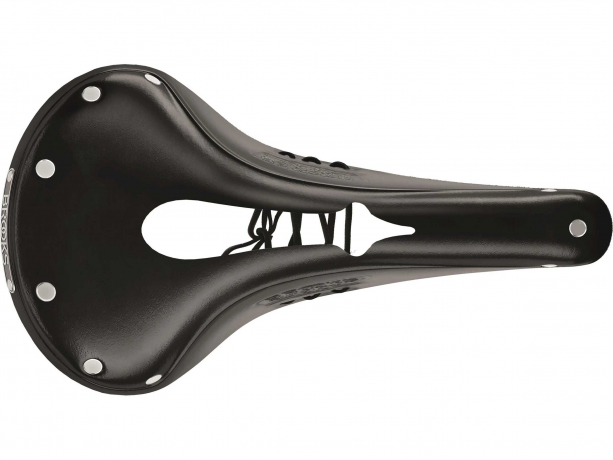 Brooks B17 Narrow Carved Zadel Zwart