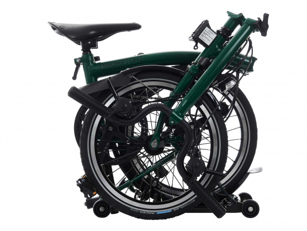 Brompton C Line Explore Hoog Racing Groen