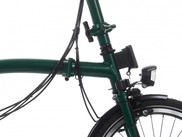 Brompton C Line Explore Hoog Racing Groen